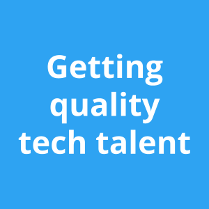 Getting quality tech talent